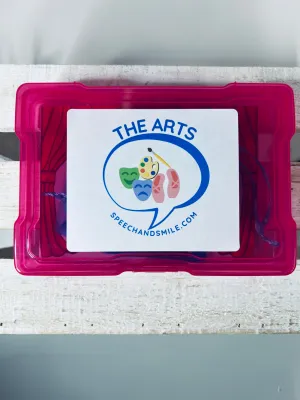 Miniature Arts Theme Mini Objects Music Trinkets Language Task Box Speech Therapy Task Box