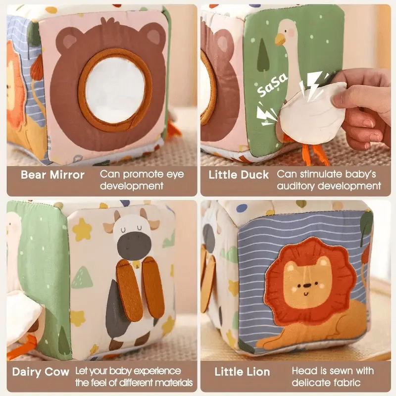 Montessori Tissue Box Toy – Sensory & Educational Play for Babies