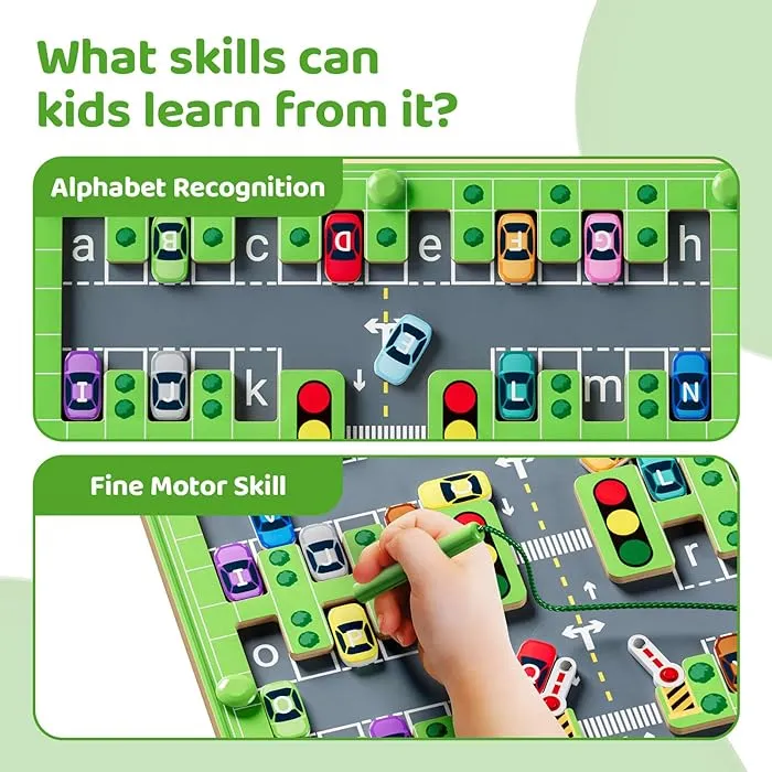 MontiPuzzle™ - Stimulate your child's brain with playful letters and colors! [Last day discount]