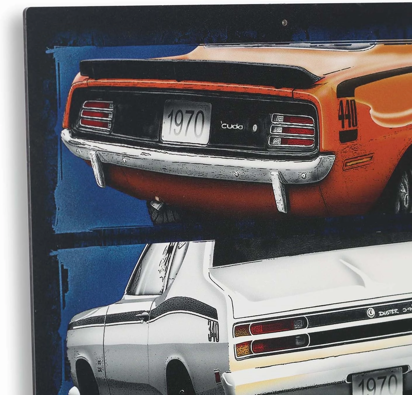 Mopar Bumpers Metal Sign - Classic Mopar Wall Art for Garage, Shop or Man Cave