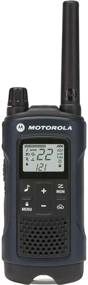 Motorola Solutions Talkabout T460 Rechargeable Two-Way Radio Pair (Dark Blue)