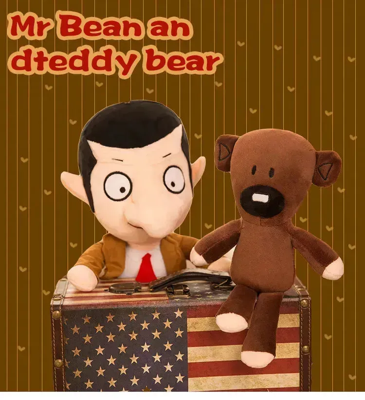 Mr. Bean & Teddy Stuffed Toy