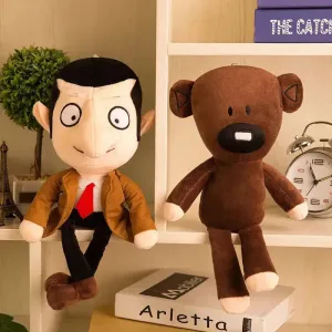 Mr. Bean & Teddy Stuffed Toy