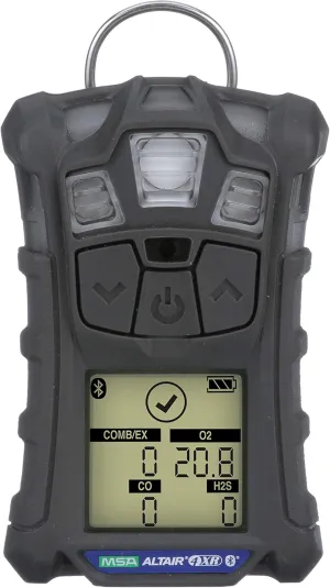 MSA 10178557 ALTAIR 4XR Multigas Detector - (O2, H2S, CO), Color: Charcoal, Portable Gas Monitor, Durable, Handheld, UL/CSA Approval, Includes Instrument Only