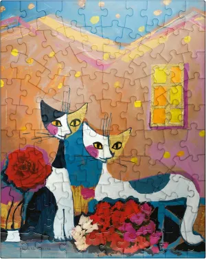 MyPuzzle Bouquets - Rosina Wachtmeister - Premium 100 Piece Jigsaw Puzzle for Adults