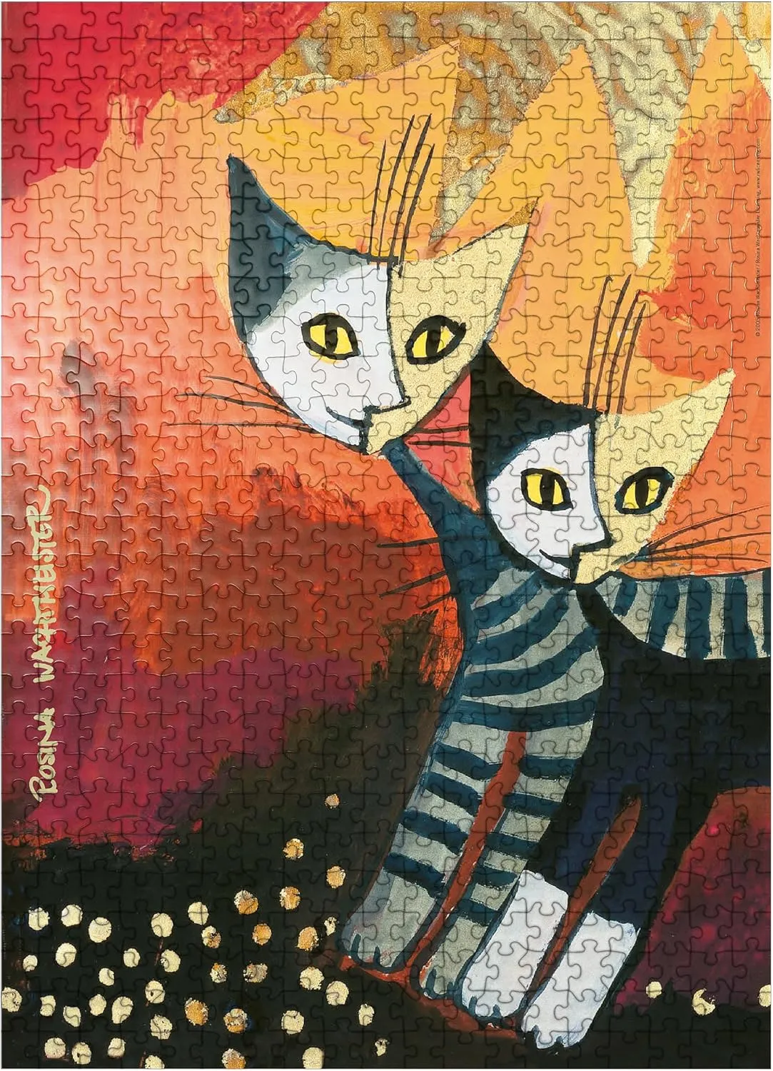 MyPuzzle Evening Sun - Rosina Wachtmeister - Premium 500 Piece Jigsaw Puzzle for Adults
