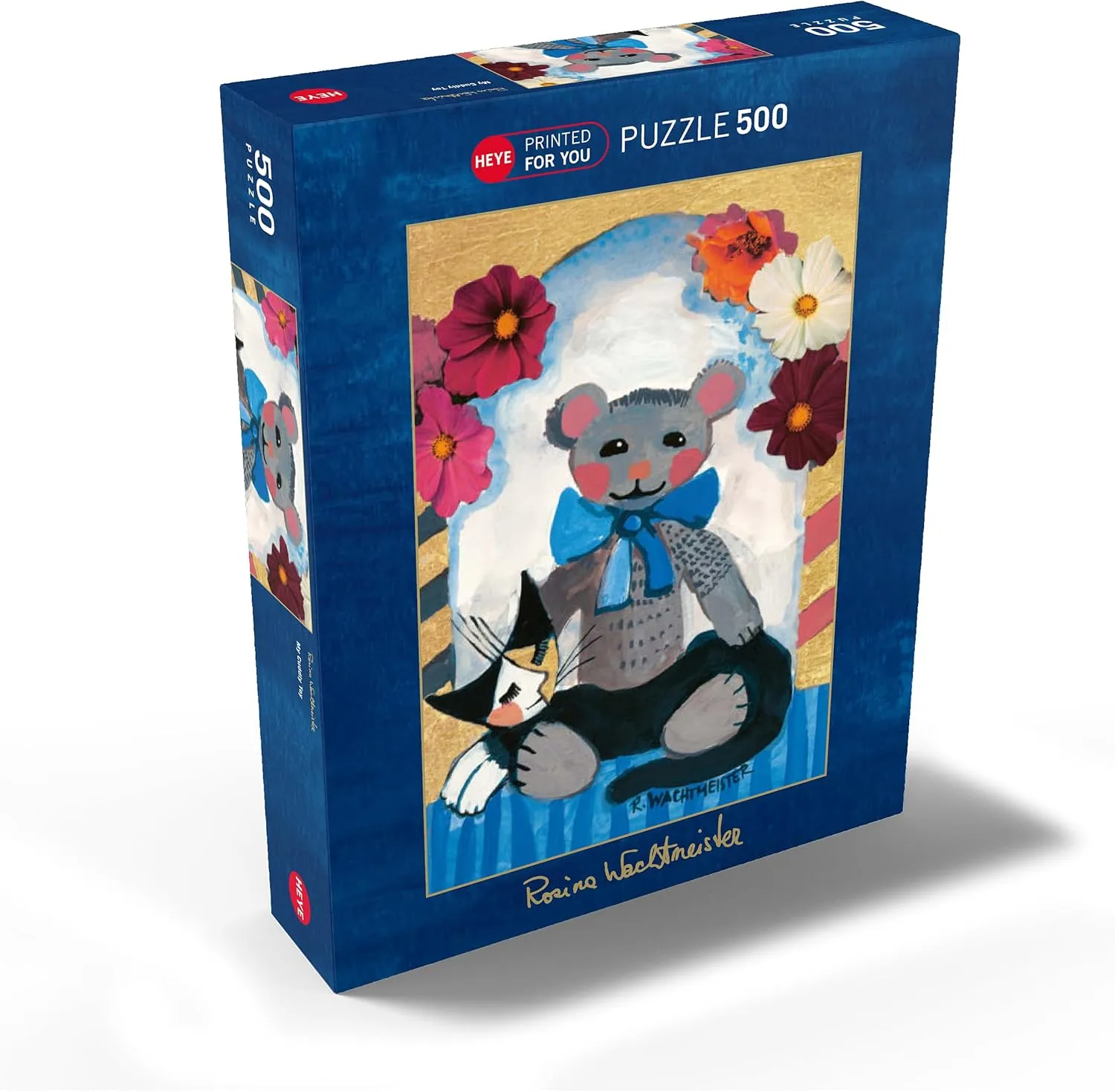 MyPuzzle My Cuddly Toy - Rosina Wachtmeister - Premium 500 Piece Jigsaw Puzzle for Adults