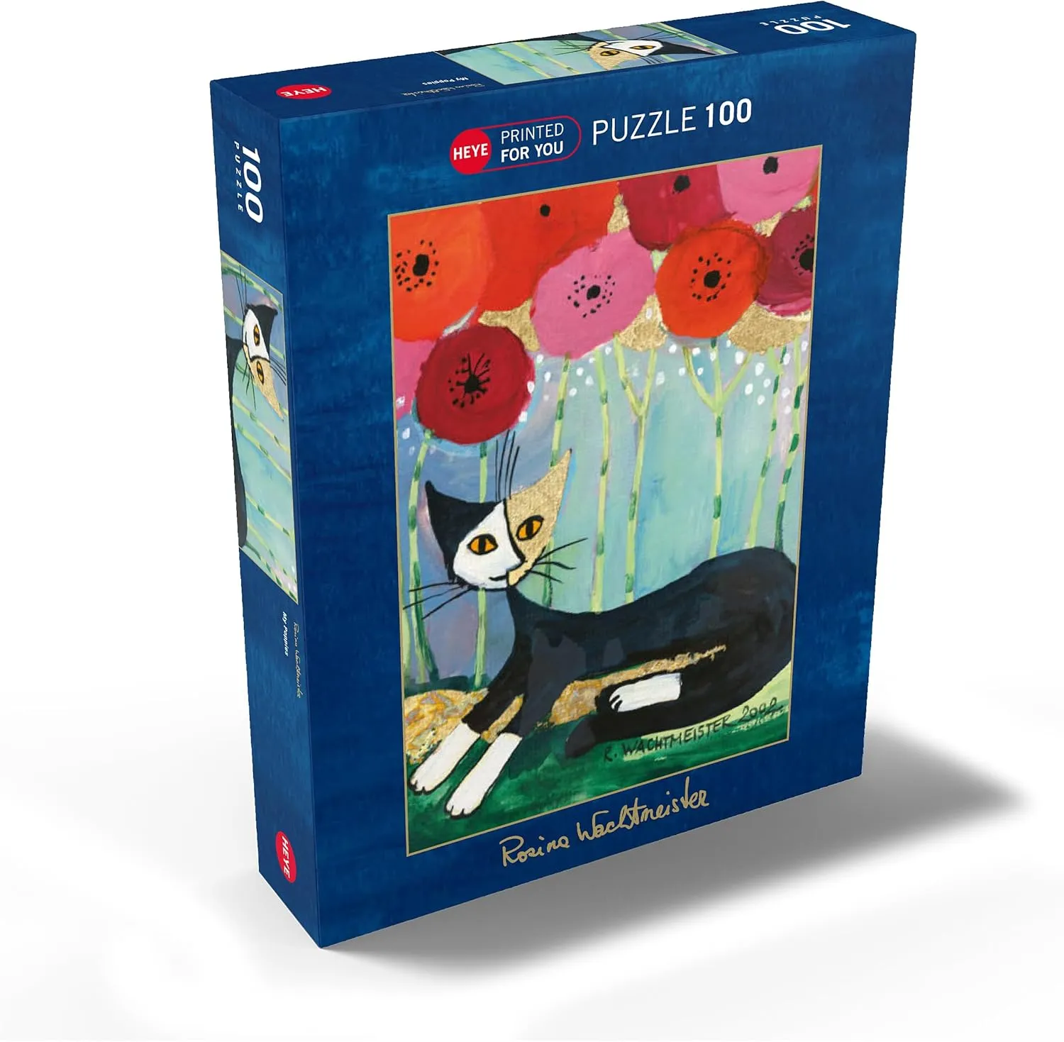 MyPuzzle My Poppies - Rosina Wachtmeister - Premium 100 Piece Jigsaw Puzzle for Adults