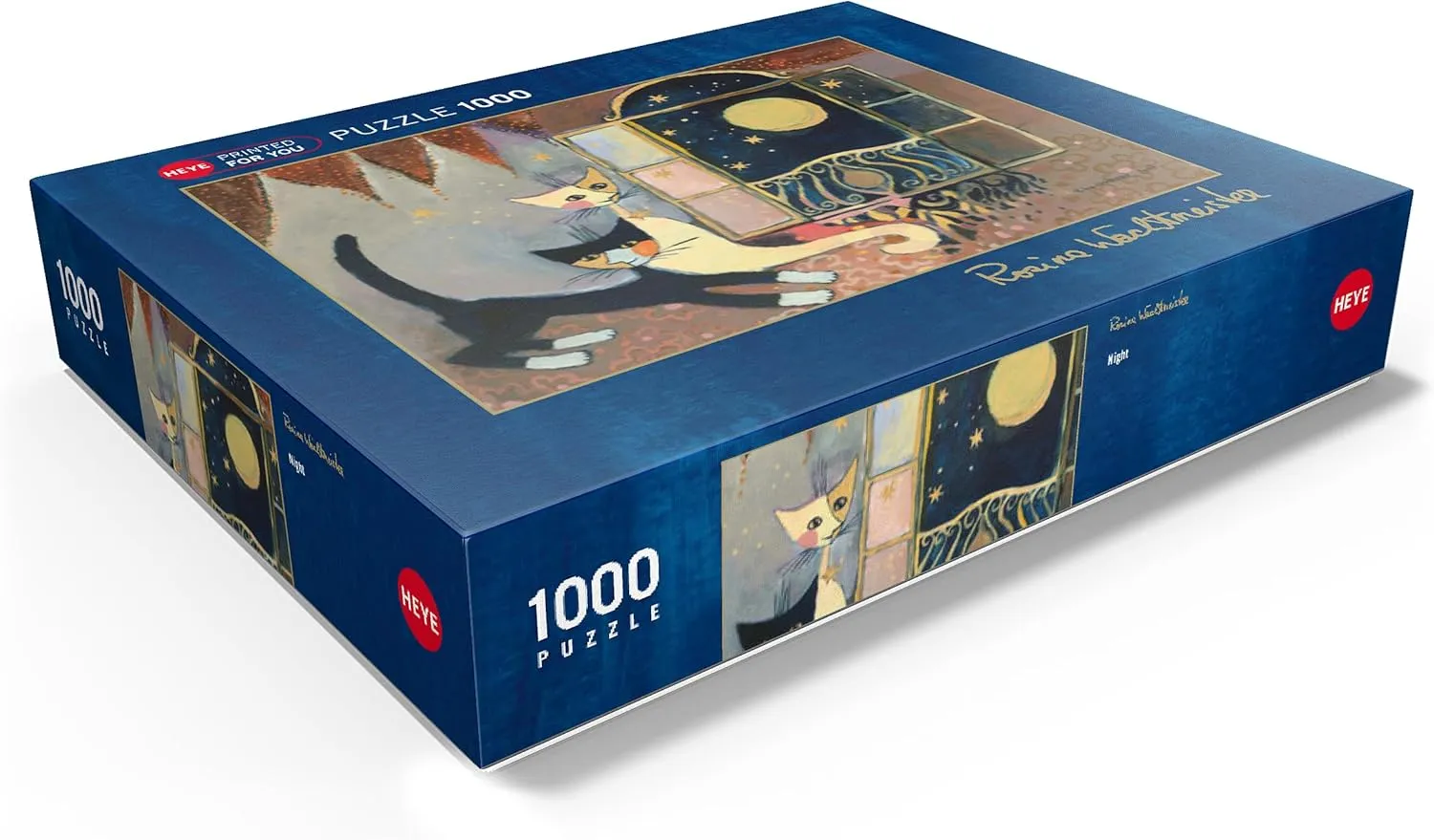 MyPuzzle Night - Rosina Wachtmeister - Premium 1000 Piece Jigsaw Puzzle for Adults