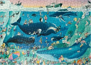 MyPuzzle Ocean - Blachon - Cartoon Classics - Premium 500 Piece Jigsaw Puzzle for Adults