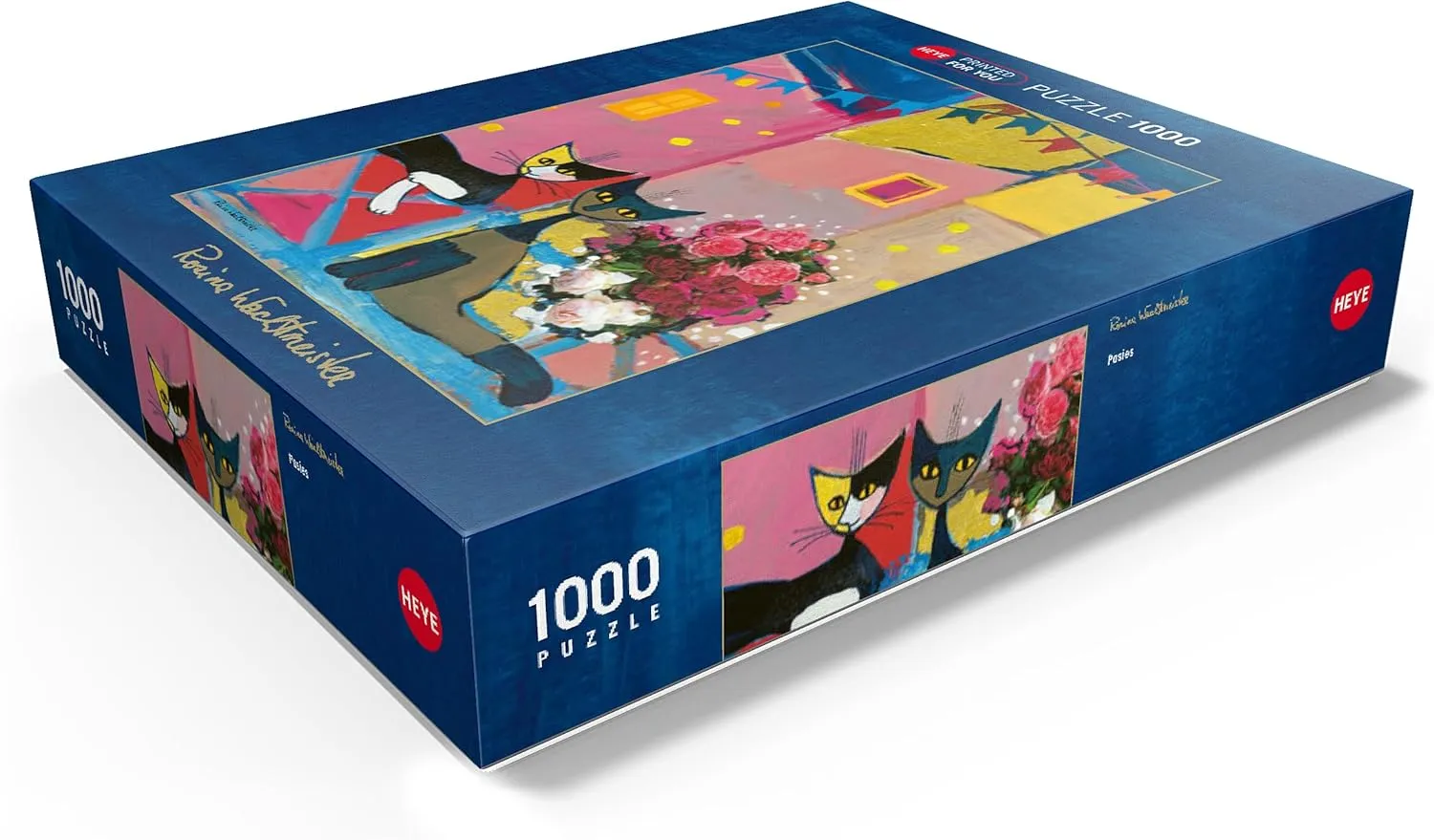 MyPuzzle Posies - Rosina Wachtmeister - Premium 1000 Piece Jigsaw Puzzle for Adults