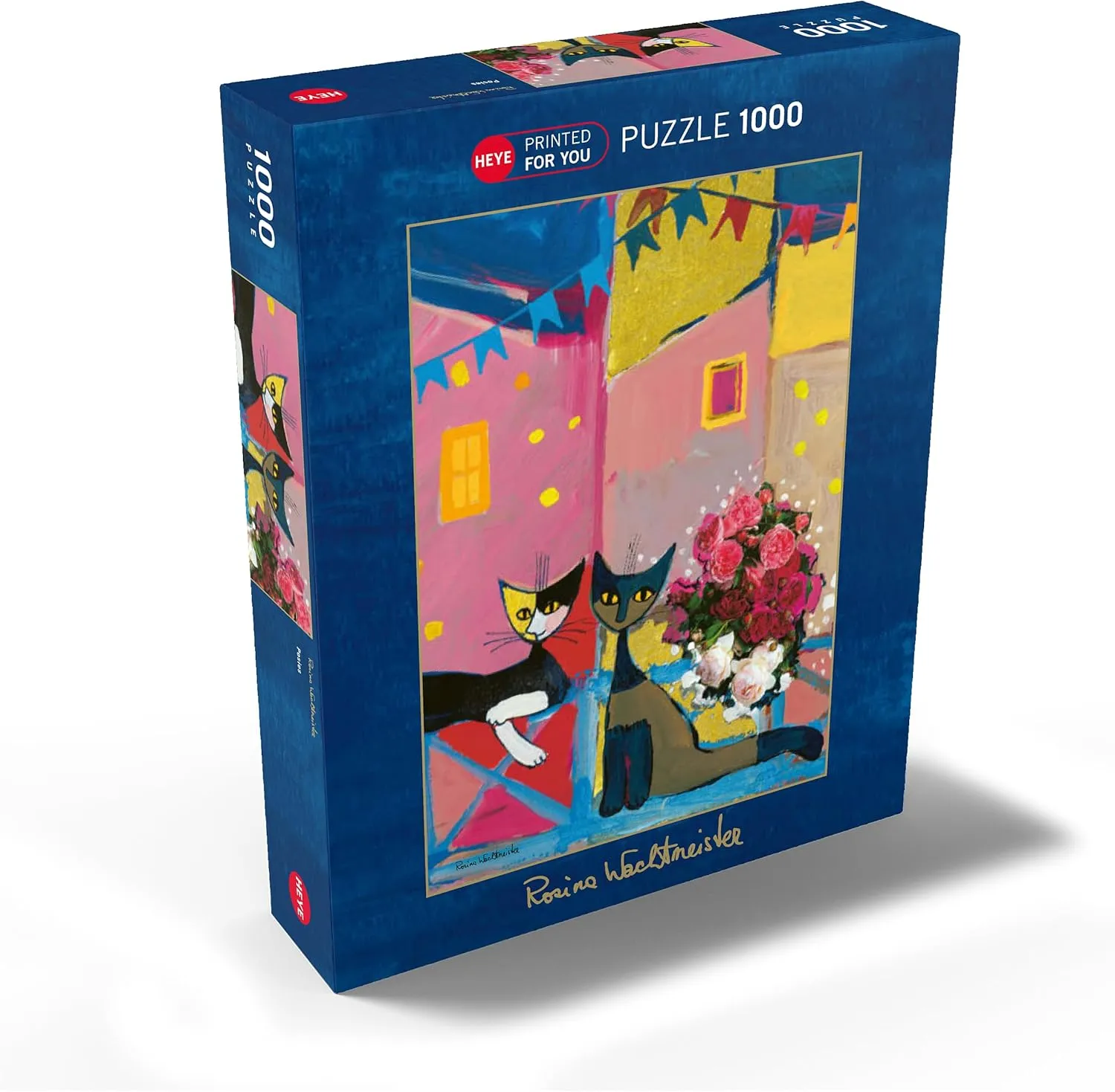 MyPuzzle Posies - Rosina Wachtmeister - Premium 1000 Piece Jigsaw Puzzle for Adults