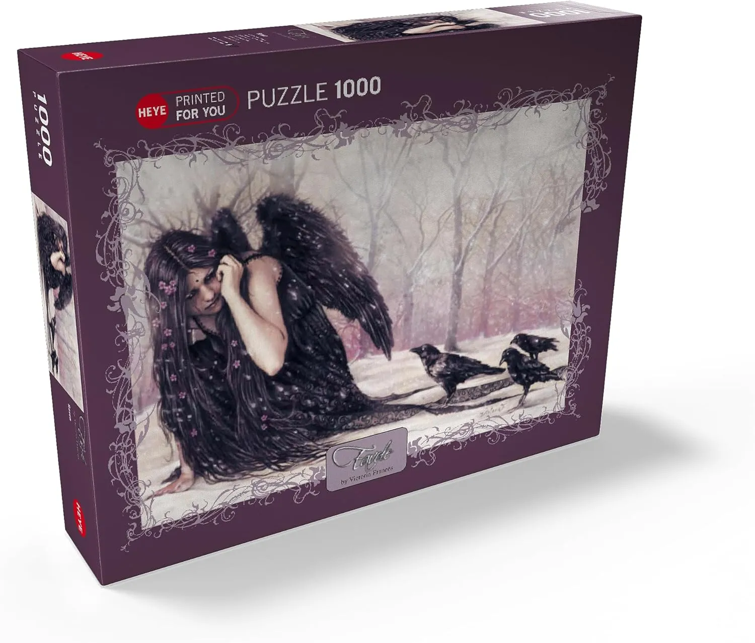 MyPuzzle Raven - Victoria Francés - Favole - Premium 1000 Piece Jigsaw Puzzle for Adults