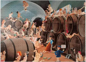 MyPuzzle Vino - Blachon - Cartoon Classics - Premium 1000 Piece Jigsaw Puzzle for Adults