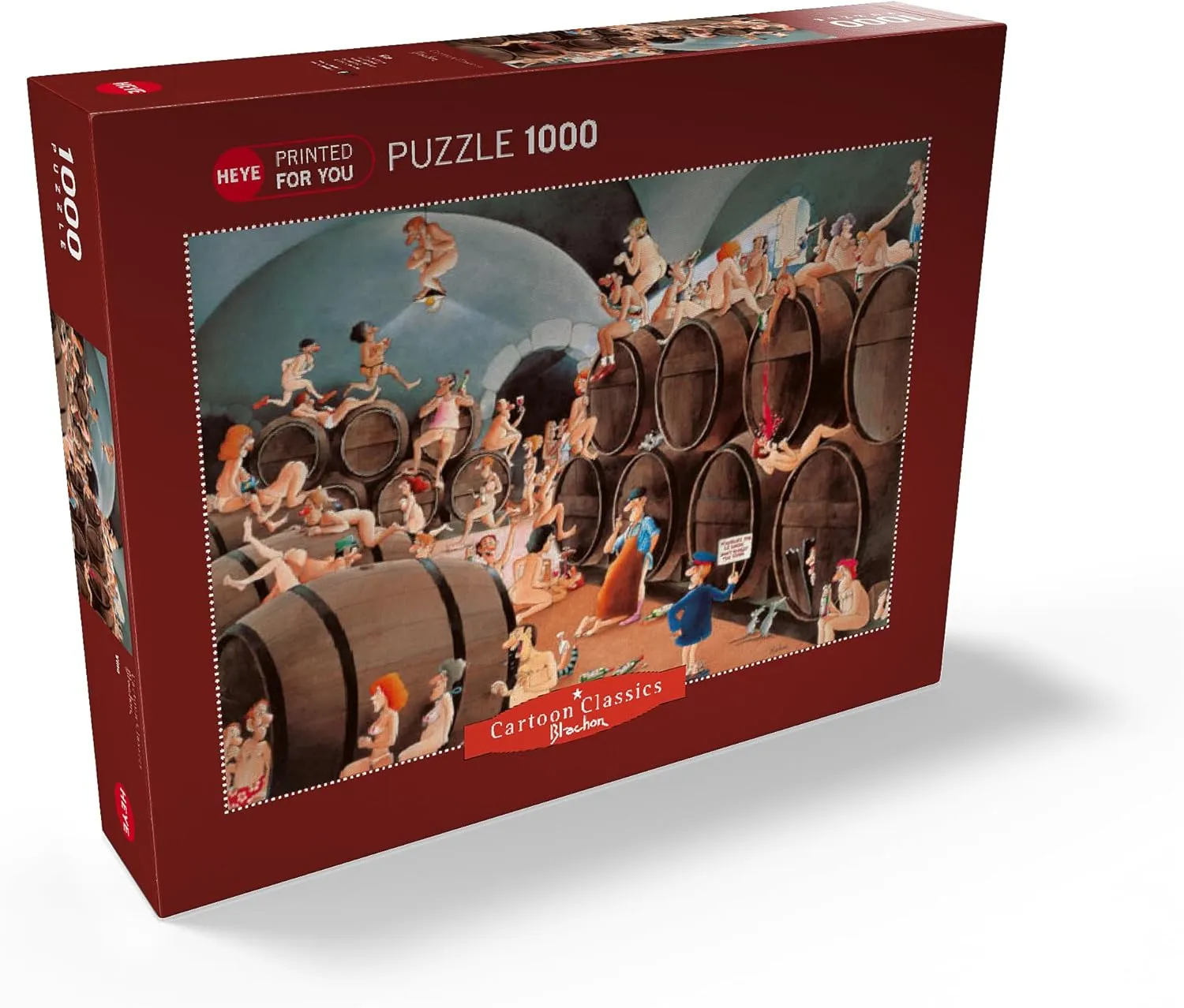 MyPuzzle Vino - Blachon - Cartoon Classics - Premium 1000 Piece Jigsaw Puzzle for Adults