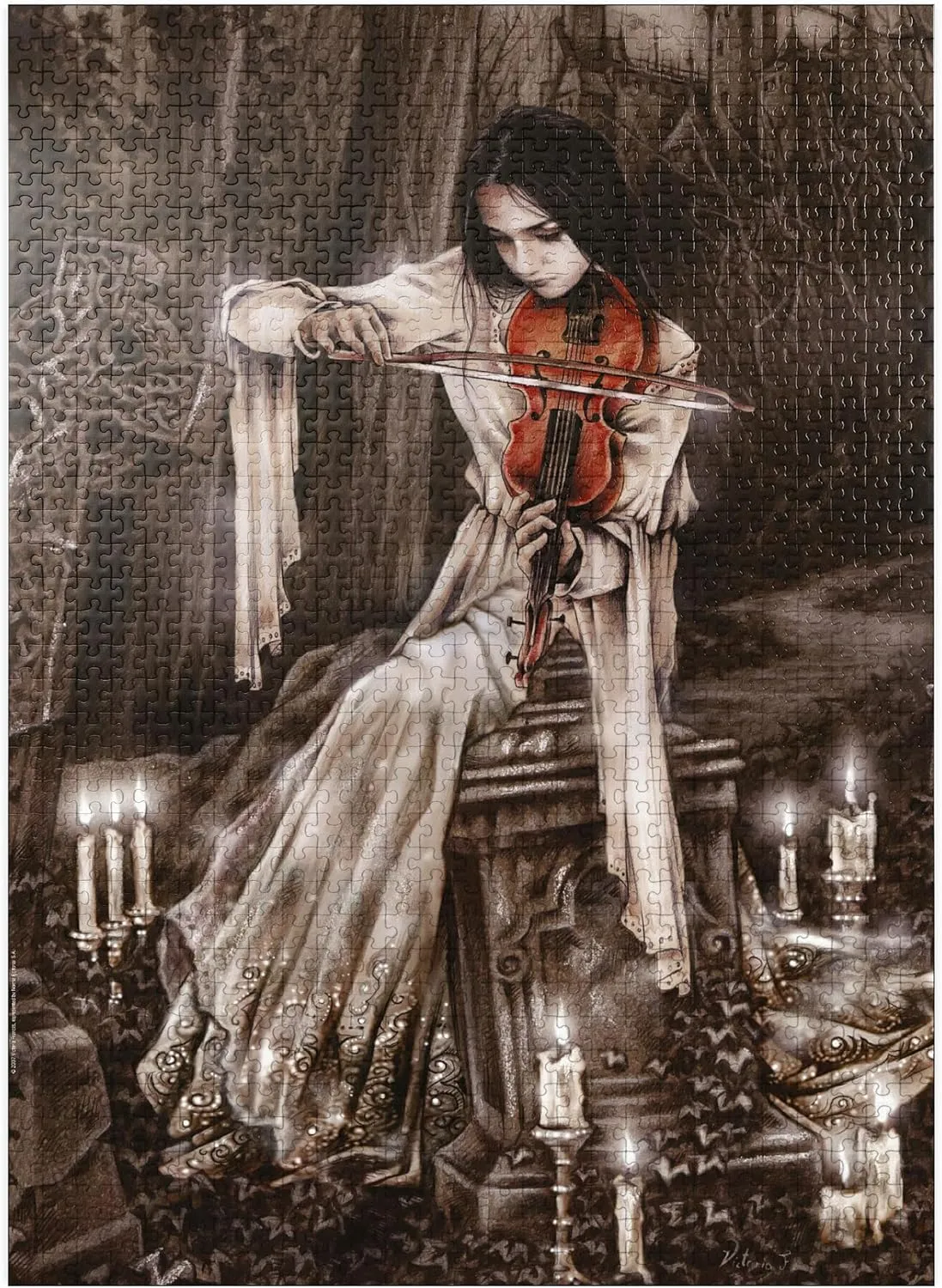 MyPuzzle Violin - Victoria Francés - Favole - Premium 1000 Piece Jigsaw Puzzle for Adults