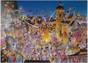 MyPuzzle Walpurgis Night - Hugo Prades - Premium 1000 Piece Jigsaw Puzzle for Adults