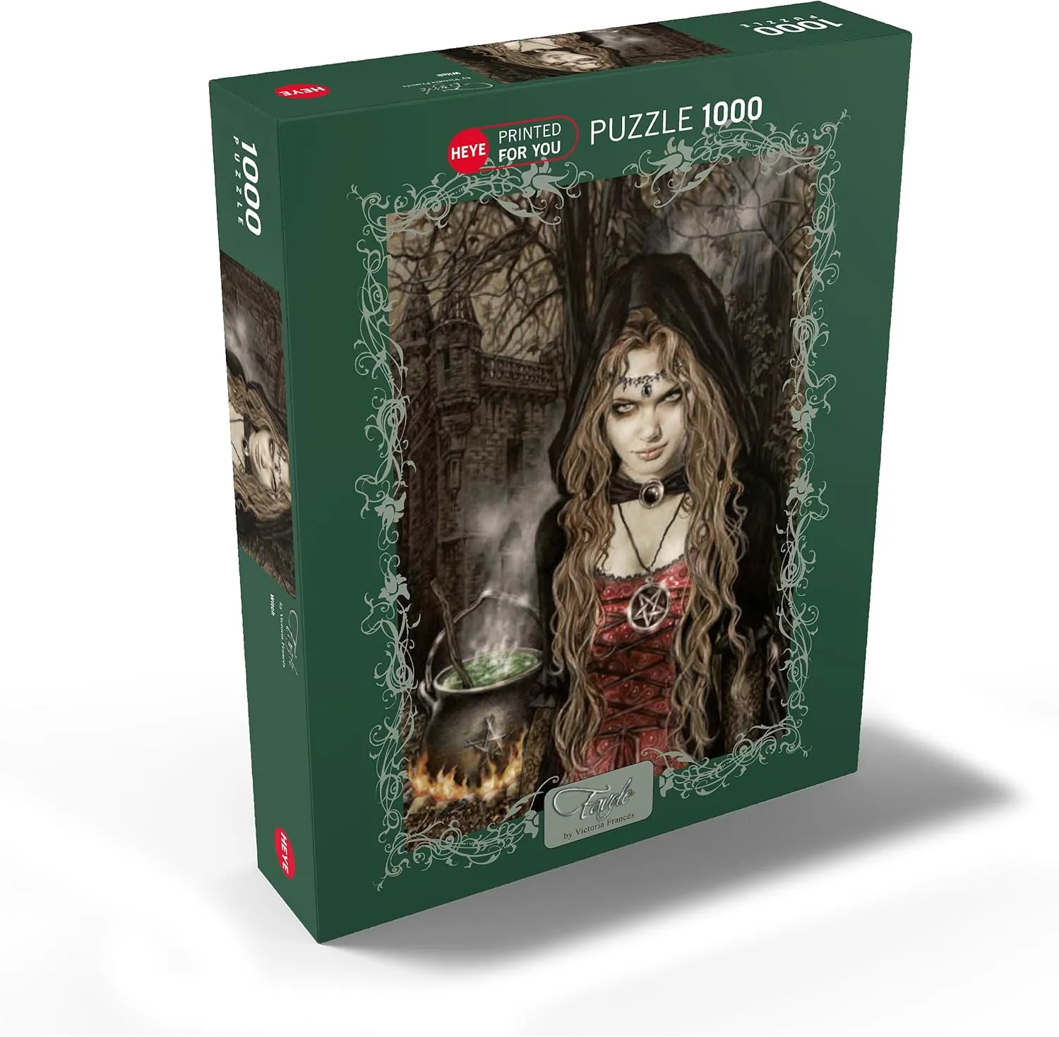 MyPuzzle Witch - Victoria Francés - Favole - Premium 1000 Piece Jigsaw Puzzle for Adults