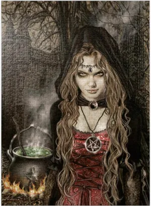 MyPuzzle Witch - Victoria Francés - Favole - Premium 1000 Piece Jigsaw Puzzle for Adults