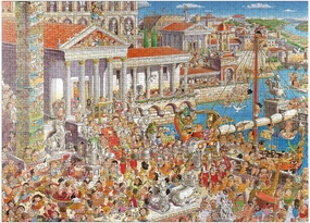 MyPuzzle Ancient Rome - Hugo Prades - Premium 1000 Piece Jigsaw Puzzle for Adults