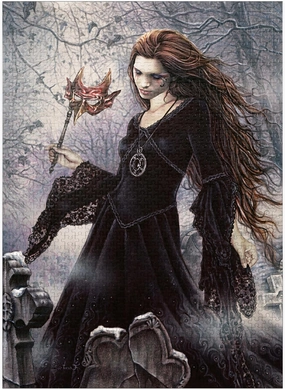 MyPuzzle Black - Victoria Francés - Favole - Premium 1000 Piece Jigsaw Puzzle for Adults