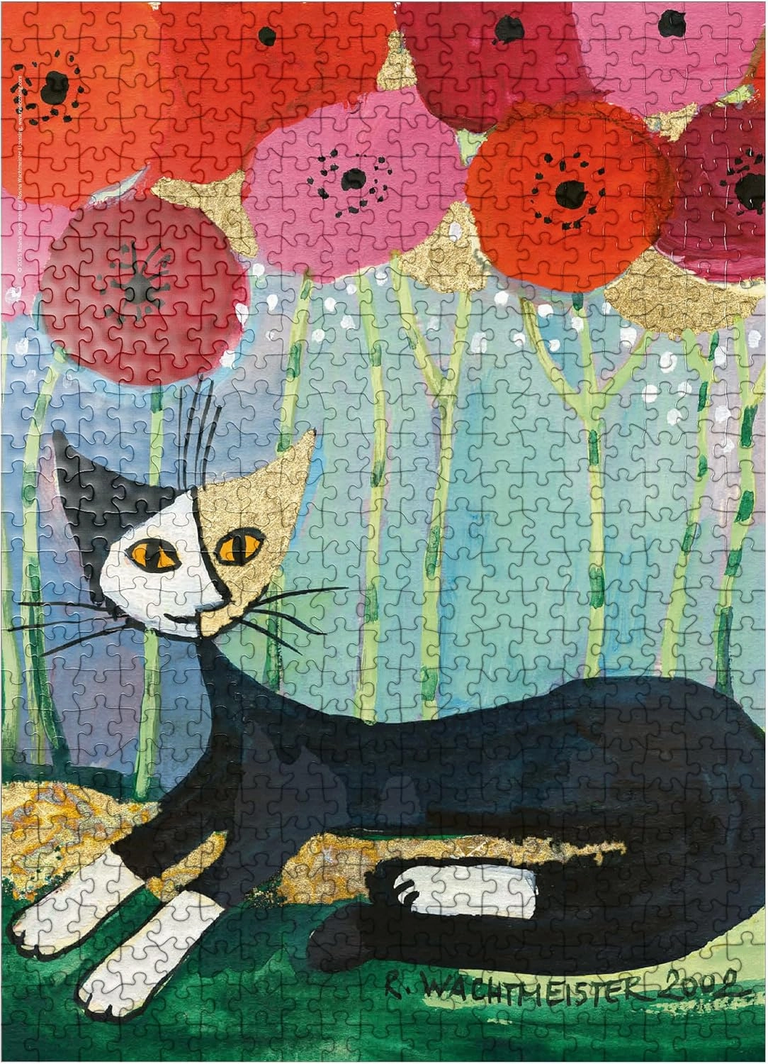 MyPuzzle My Poppies - Rosina Wachtmeister - Premium 500 Piece Jigsaw Puzzle for Adults
