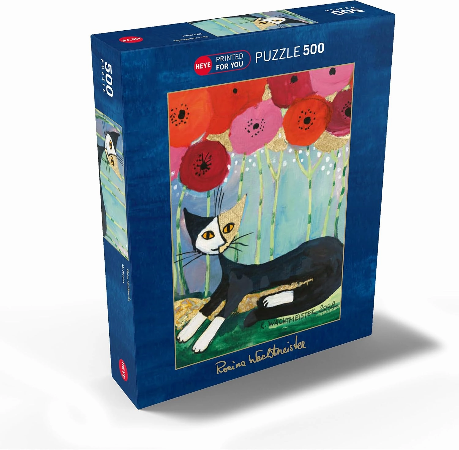 MyPuzzle My Poppies - Rosina Wachtmeister - Premium 500 Piece Jigsaw Puzzle for Adults