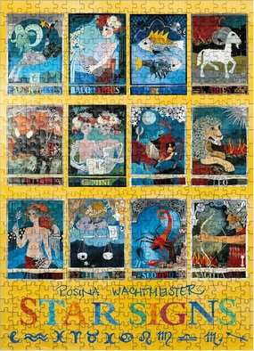 MyPuzzle Star Signs - Rosina Wachtmeister - Premium 500 Piece Jigsaw Puzzle for Adults