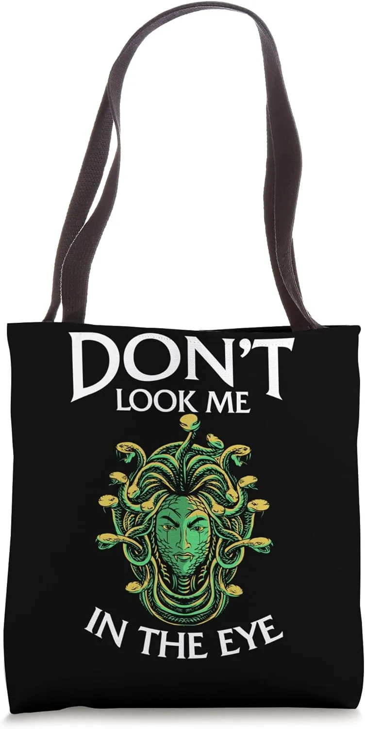 Mythical Creature Medusa Greek Mythology Gorgons Tote Bag