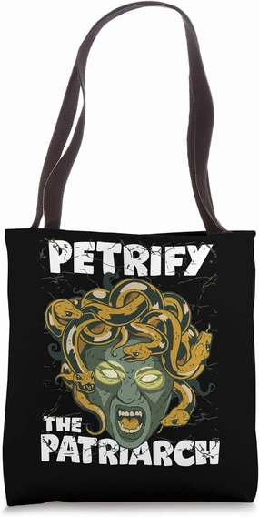 Mythical Creature Medusa Greek Mythology Gorgons Tote Bag