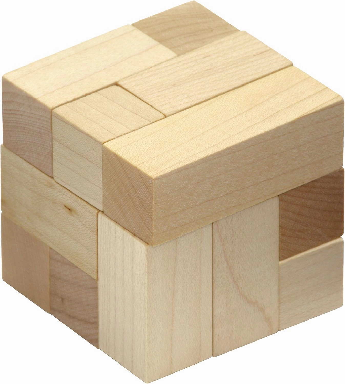Natural Soma Cube - Made in USA