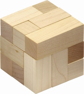 Natural Soma Cube - Made in USA