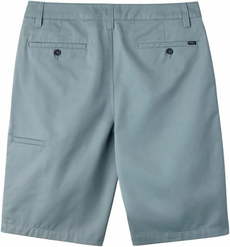 O'NEILL Men's Khaki Shorts -Stretch 22 Inch Outseam Chino Shorts Men-Classic Shorts for Men-Comfortable and Versatile