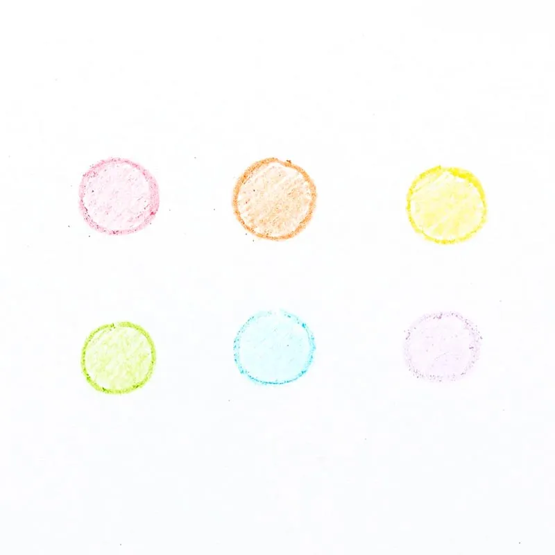 *Ooly Rainbow Scoops Vanilla Scented Stacking Erasable Crayons
