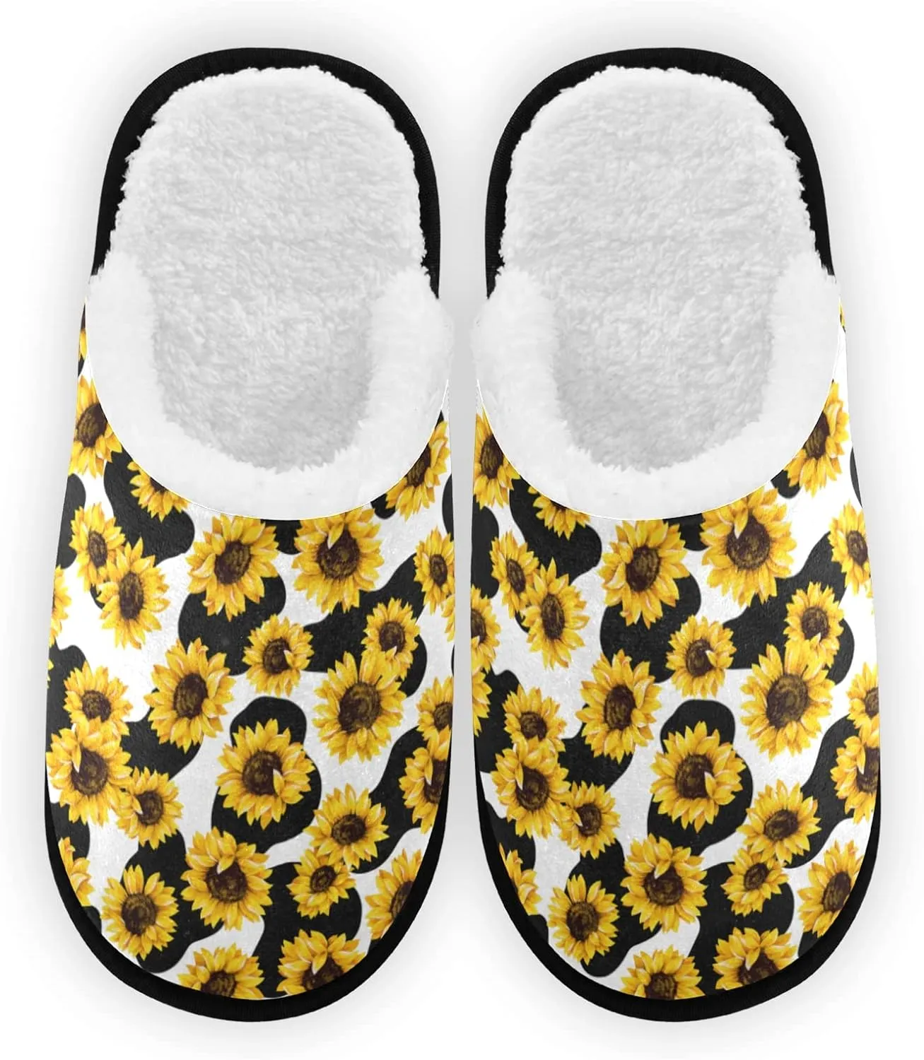 Panda Bear Slippers, Soft Memory Foam Non-Slip Indoor House Slippers Home Shoes for Bedroom Hotel Travel Spa