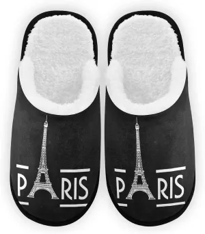 Panda Bear Slippers, Soft Memory Foam Non-Slip Indoor House Slippers Home Shoes for Bedroom Hotel Travel Spa