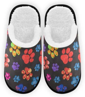 Panda Bear Slippers, Soft Memory Foam Non-Slip Indoor House Slippers Home Shoes for Bedroom Hotel Travel Spa