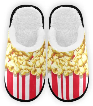 Panda Bear Slippers, Soft Memory Foam Non-Slip Indoor House Slippers Home Shoes for Bedroom Hotel Travel Spa