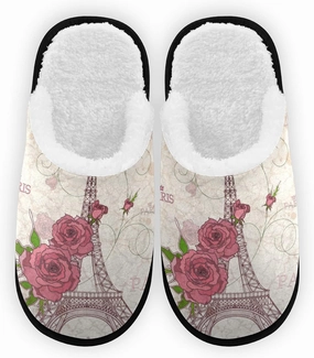 Panda Bear Slippers, Soft Memory Foam Non-Slip Indoor House Slippers Home Shoes for Bedroom Hotel Travel Spa
