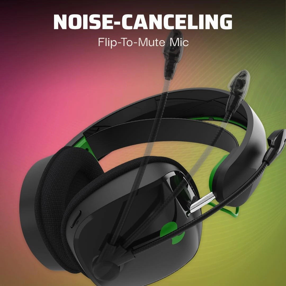 PDP Phantom Air Dual-Mode Wireless Gaming Headset for Xbox Series X|S, Xbox One, PC - Bluetooth, Rechargeable 35-Hour Battery, 50mm Drivers, On-Ear Headphone Controls, Officially Licensed: Black