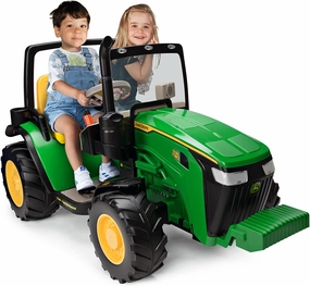 Peg Perego John Deere Dual Force 12 V Tractor Green
