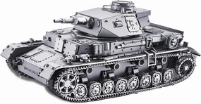 Piececool 3D Puzzles for Adults, German Tank IV-D Model Kits for Adults DIY Assembling Arts and Crafts Creative Gifts