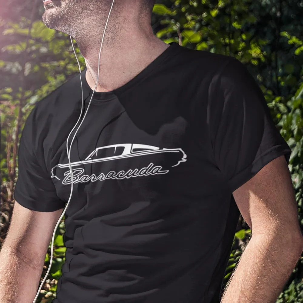 Plymouth Barracuda Mens T-Shirt American Muscle Classic Car Design US Tee Shirt