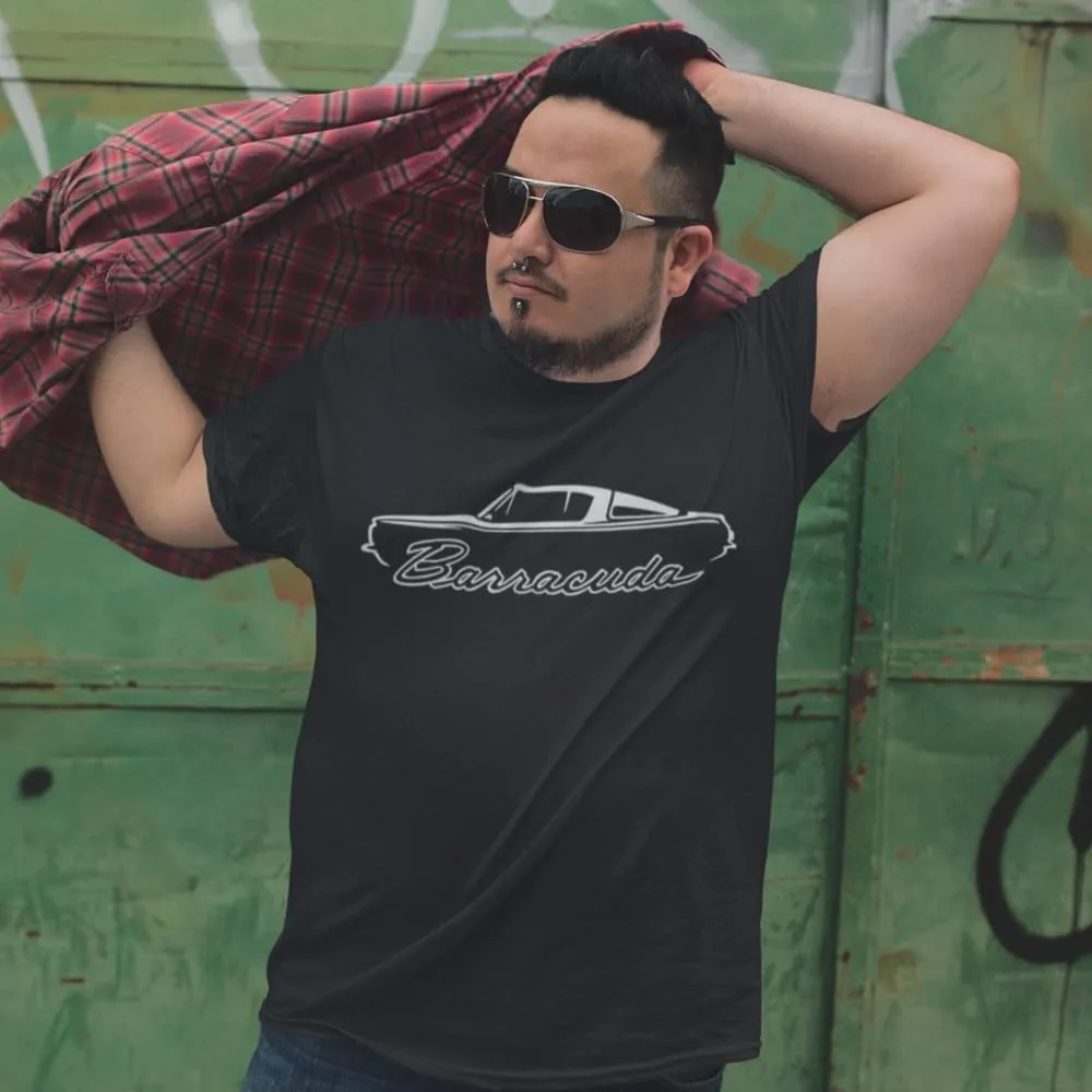 Plymouth Barracuda Mens T-Shirt American Muscle Classic Car Design US Tee Shirt