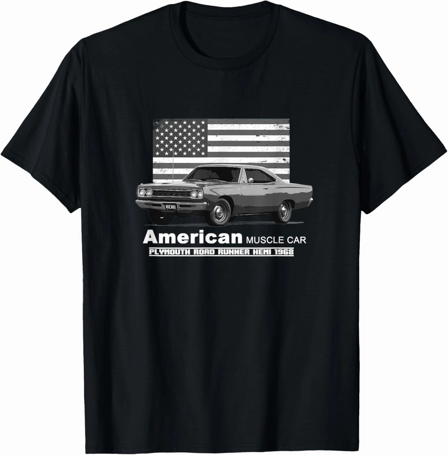 Plymouth Road Runner Hemi American Muscle Car 60s 70s T-Shirt
