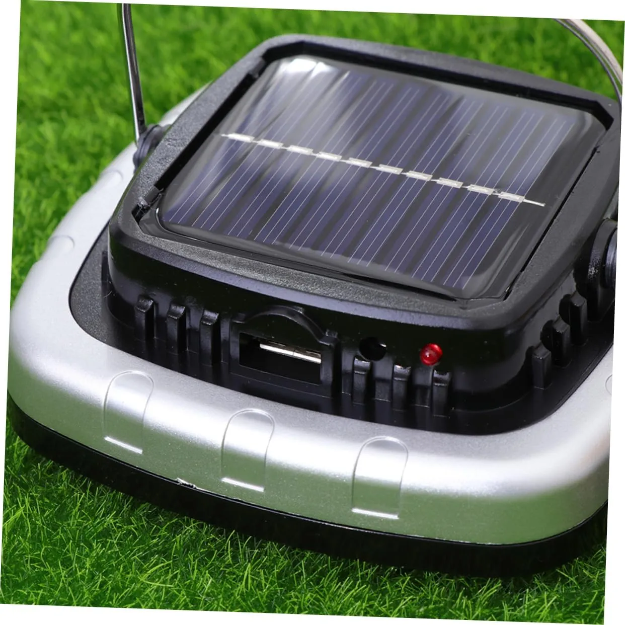 POPETPOP LED Camping Lantern Rechargeable Camping Solar Charging Light LED Camp Lights LED Lantern for Emergency