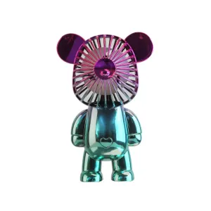 Portable Bear Fan-Assorted Colors