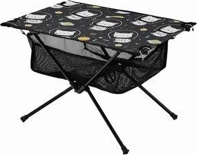 Portable Camping Table Cat Planet Outdoor Foldable Camp Tables for Outside, Camping, Hiking, Tailgating