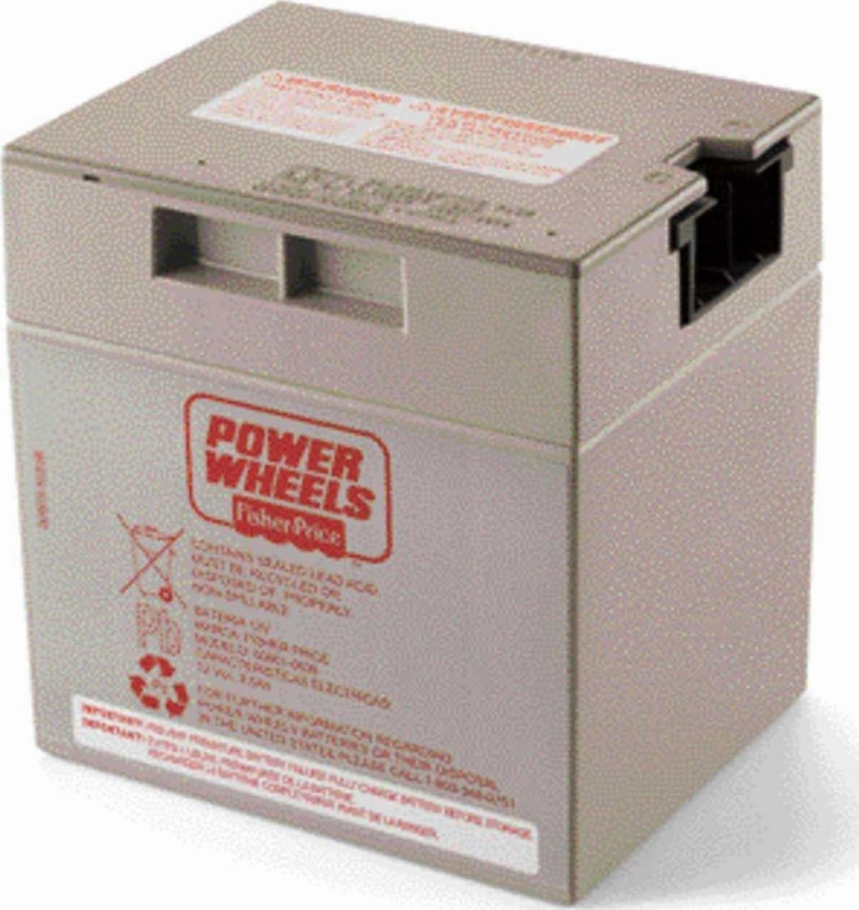 Power Wheels 12-Volt Rechargeable Battery, Replacement Battery For Power Wheels Ride-On Vehicles
