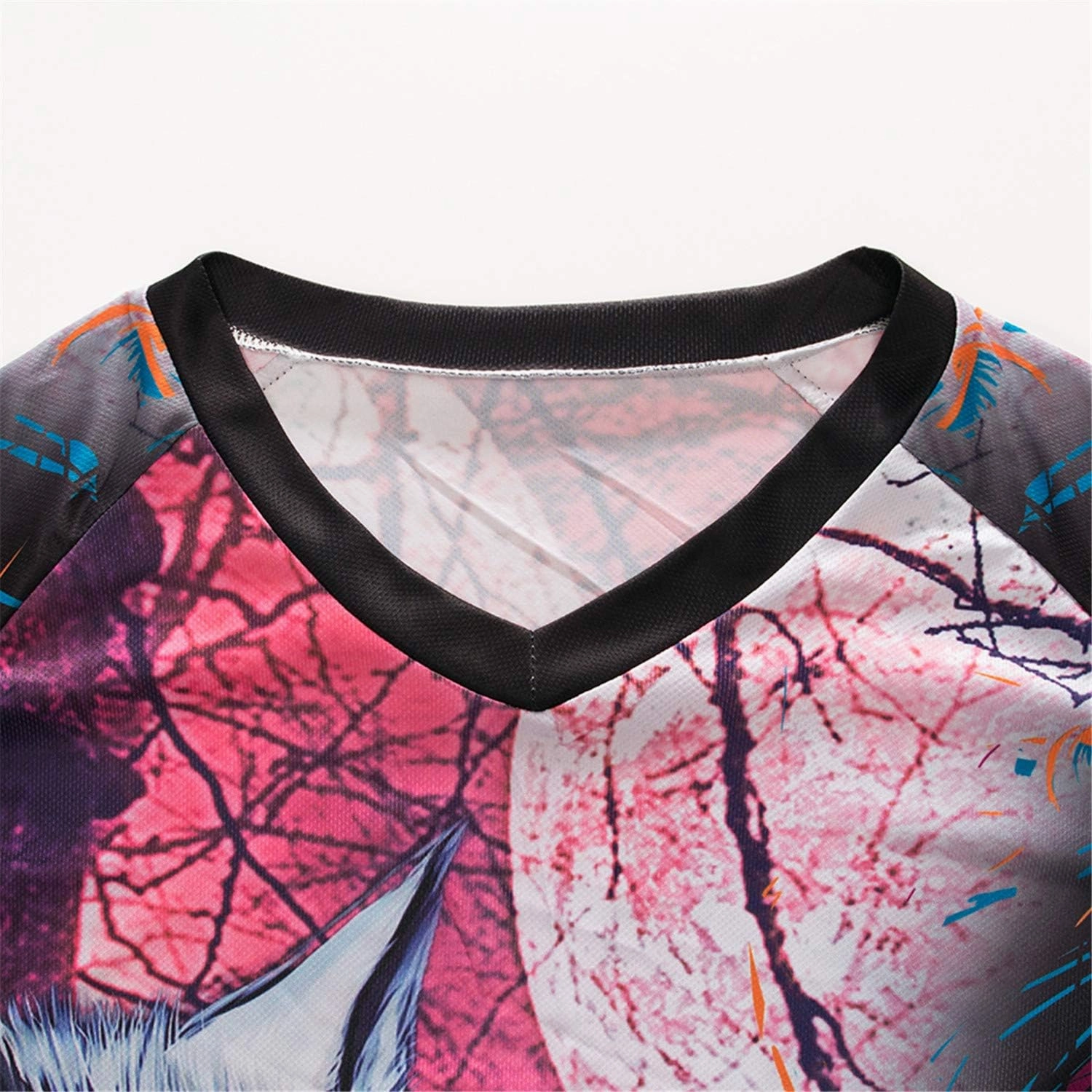 PSPORT Men's Motocross Jersey Long Sleeve Motocross Shirt Men Mountain Dirt Bike Jersey Downhill Riding Racing Clothing Tops